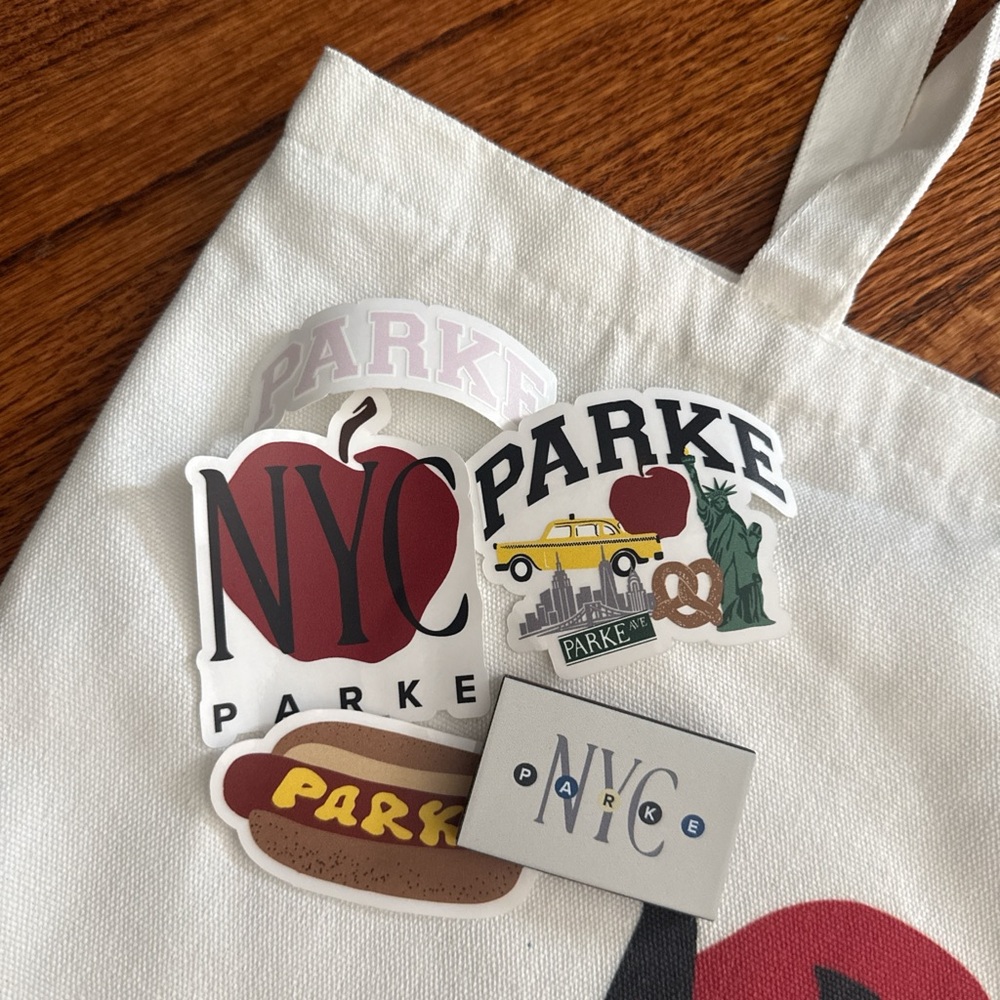 Limited Edition Parke NYC Tote Bag! Comes with matches and stickers!! - Picture 3 of 3